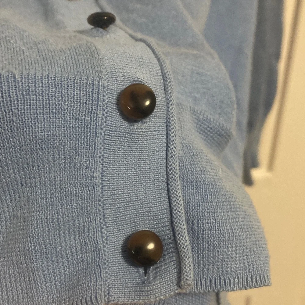 J. Crew Light Blue Cardigan Sweater - Picture 4 of 7